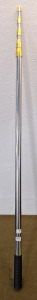 (1) Telescopic Metal Pole 4-16 Feet, W/ Threaded End