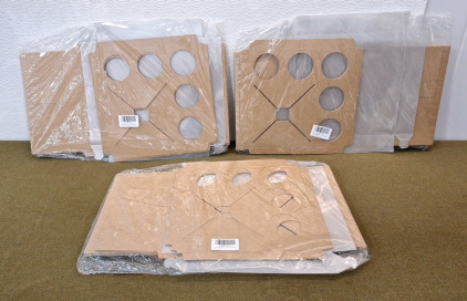 (3) 6-Pack Sets Of Cake & Cupcake Boxes For 6" Cake & 5 Cupcakes