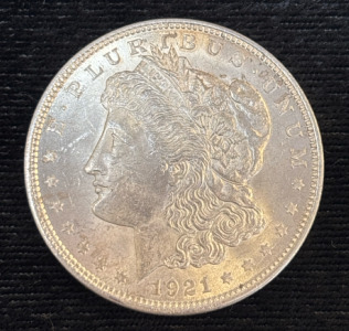 1921 Morgan Silver Dollar