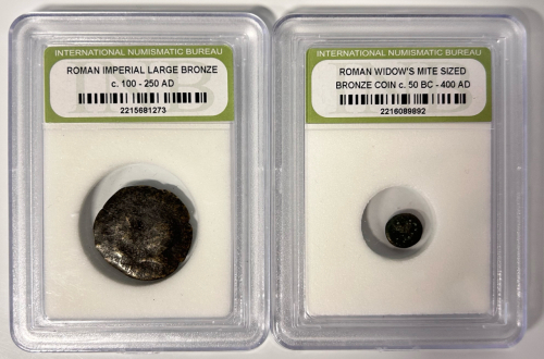 (2) Collector Roman Empire Coins