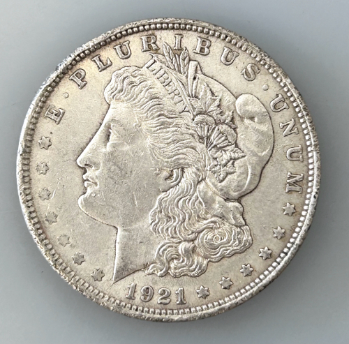 1921 Morgan Dollar (90% Silver)