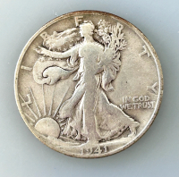 (2) Walking Liberty Half Dollars (90% Silver) - 2