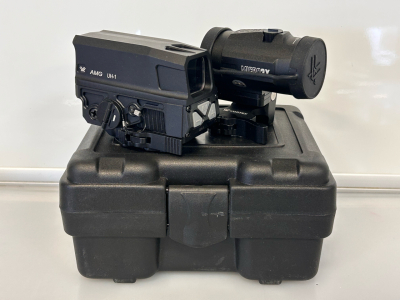 AMG UH-1 Red Dot Magnifier And Micro 3X Accessory