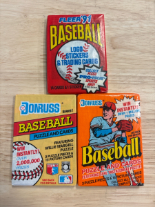 Vintage Baseball Trading Cards