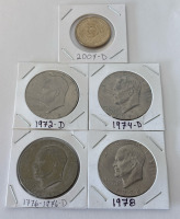 Eisenhower Dollar Coins With D Bicentennial Dollar Coin