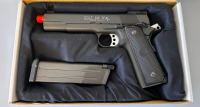 Colt 1911 MK IV Hicap Frame Gas Powered Airsoft Gun and Airsoft Ammo - 3