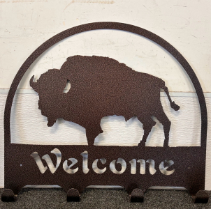 Custom Metal Welcome Sign By Jacks Metal Works