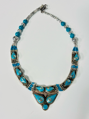 Beautiful Statement Turquoise Necklace