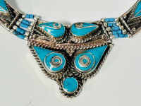 Beautiful Statement Turquoise Necklace - 2