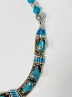 Beautiful Statement Turquoise Necklace - 3