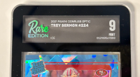 2021 Panini Donruss Optic Trey Sermon Card #224 Mint 9 - 2