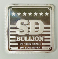 1/2 Troy Oz Silver Bar