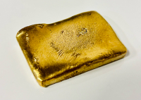 Recovery Bar From Melted Computer Pins (Not Pure Gold)