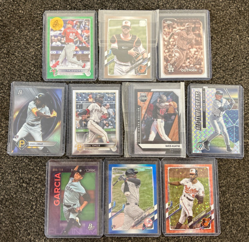 (10) Modern Baseball Rookie Cards