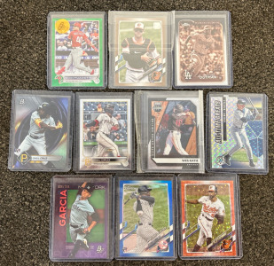 (10) Modern Baseball Rookie Cards