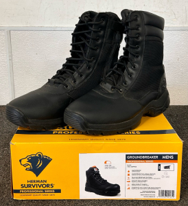 Herman Survivors Professional Series Size 12 Steel Toe Boots
