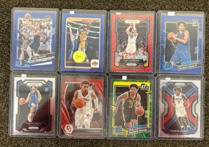 (8) Modern Rookie Basketball Cards