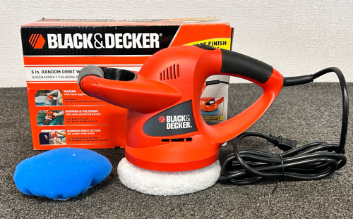 Black and Decker 6" Random Orbit Waxer and Polisher