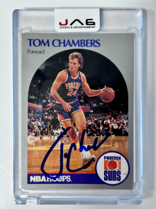 Collectible Tom Chambers Autographed Card