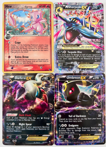 (4) Collectible Pok&eacute;mon Cards