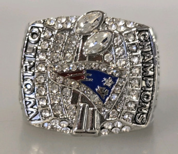 Replica Size 11 "Tom Brady" Patriots Super Bowl Ring