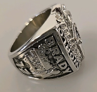 Replica Size 11 "Tom Brady" Patriots Super Bowl Ring - 2