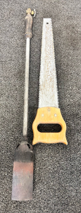 Weed Burner Attachment and 20" Hand Saw