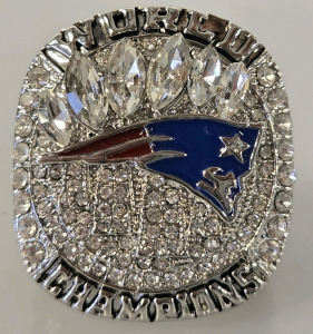 Replica Size 11 "Tom Brady" Patriots Super Bowl Ring