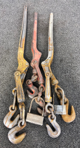 (3) Heavy Duty Load Binders