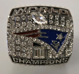 Replica Size 11 "Tom Brady" Patriots Super Bowl Ring