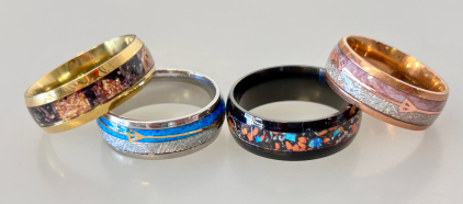 (4) Beautiful Rings