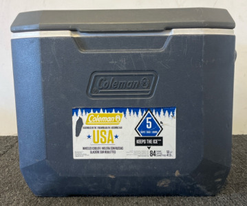 Coleman Cooler With Wheels & Retractable Handle