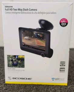 Scosche Full HD Two-Way Dash Camera!