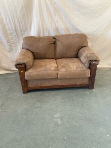 Brown Loveseat 33"x54"x38"