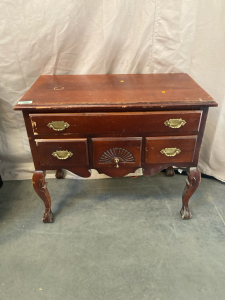 American Cherry Queen Anne Tallboy highboy dresser drawer chest