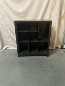 Dark brown 12 Cube Storage Bookcase