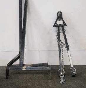 Werner Steel Removable Pickup Truck Rack, and Ball Hitch