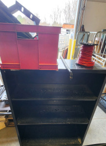 Metal Shelf, Tire Iron, Spool Of Wire, And More!