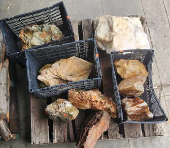Giant Quarts, San Andres Stone, Laterite, And More!