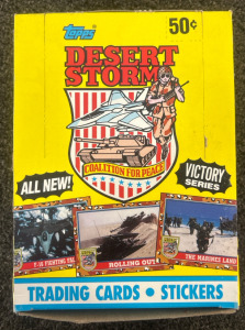 (36) Unopened Desert Storm Victory Series Packs