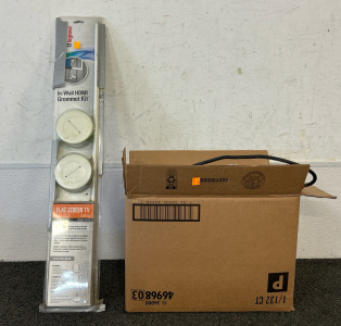 In-Wall HDMI Grommet Kit, Various Tiles, & More