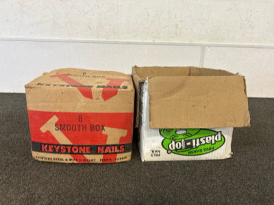 (2) Boxes of Various Nails