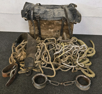 Fur-Lined Carrying Box w/Rope & More