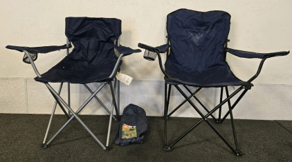 (2) Folding Camp Chairs