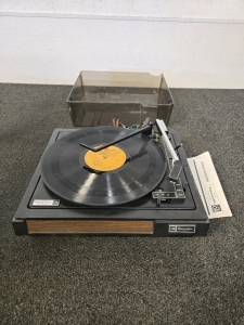 Vintage Realistic Auto Manual Recod Player