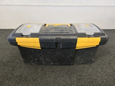 Black Keter Toolbox w/Assorted Tools