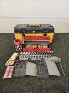 Assorted Drill Bits & More Tools