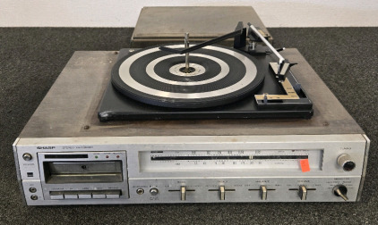 Vintage Sharp Stereo Recorder/Record Player