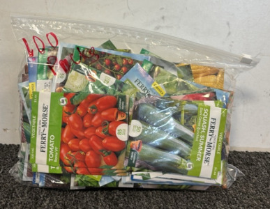 (100) Packs of Various Seeds