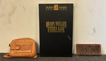 Citizen Kane 50th Anniversary Box Set, Vintage Bag, & Vintage Wallet